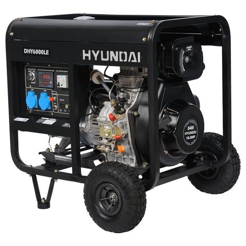 Hyundai Генератор дизельний Hyundai DHY 6000LE