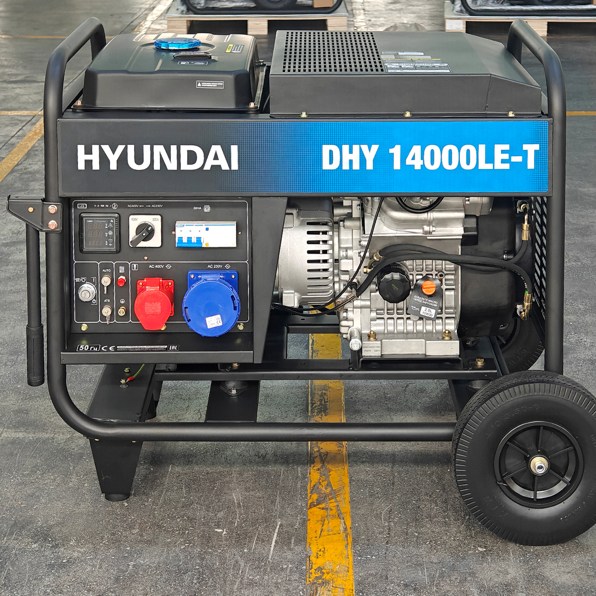 Hyundai Генератор дизельний Hyundai DHY 14000LE-T